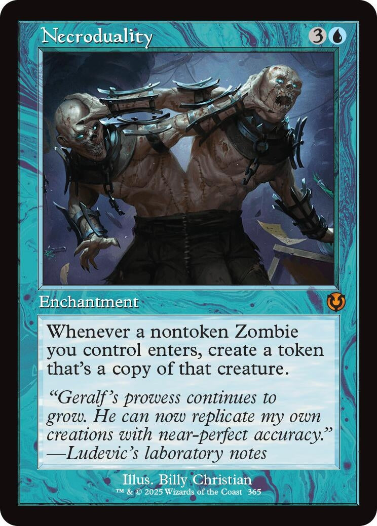 Image for Necroduality (Retro Frame) (365) (Innistrad Remastered) - Magic: The Gathering