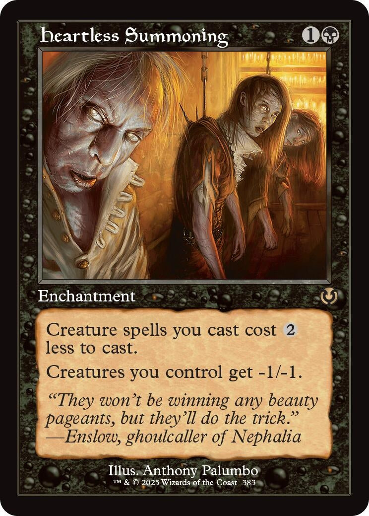 Image for Heartless Summoning (Retro Frame) (383) (Innistrad Remastered) - Magic: The Gathering