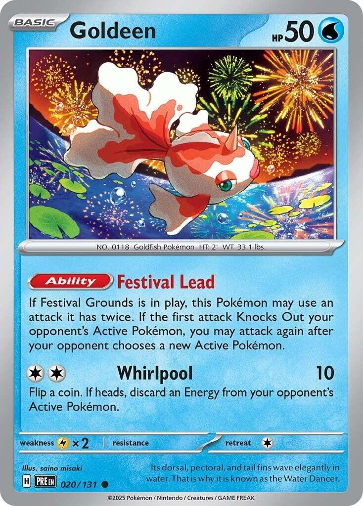 Image for Goldeen (020/131) (PRE) - Pokemon
