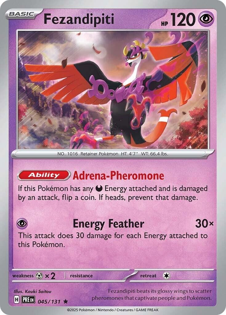 Image for Fezandipiti (045/131) (PRE) - Pokemon