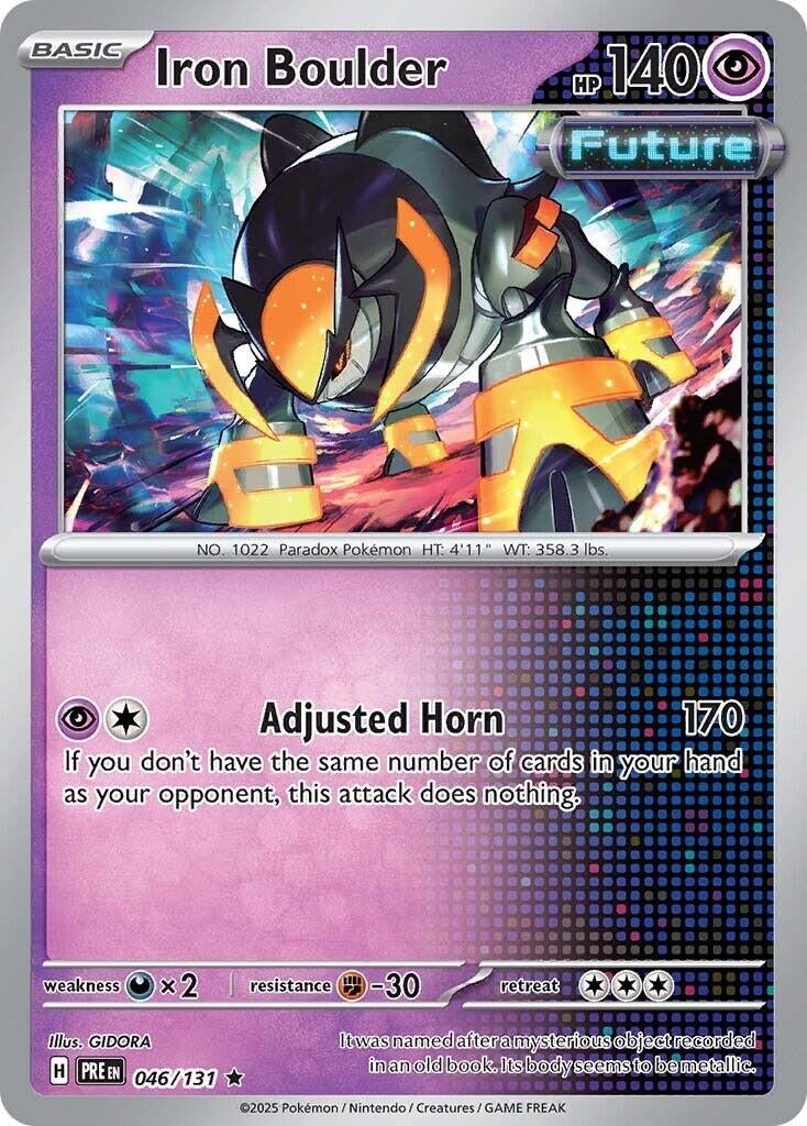 Image for Iron Boulder (046/131) (PRE) - Pokemon
