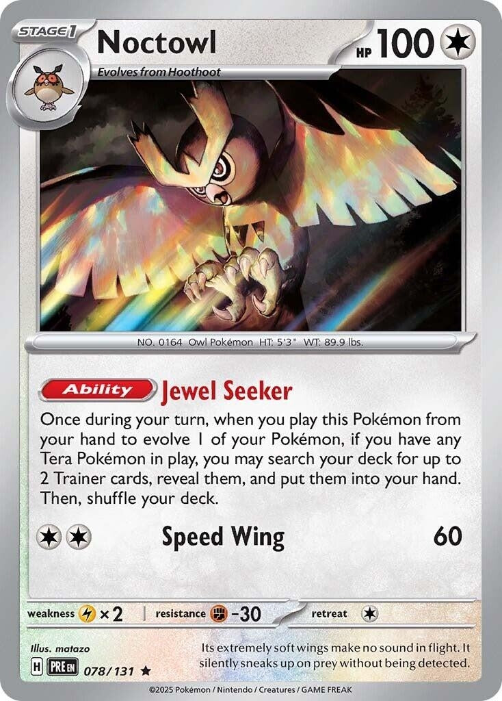 Image for Noctowl (078/131) (PRE) - Pokemon