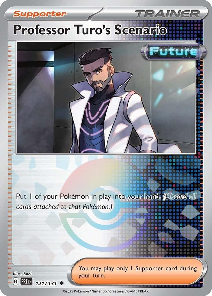 Image for Professor Turo's Scenario (Poke Ball Pattern) (121/131) (PRE) - Pokemon