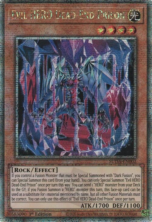 Image for Evil HERO Dead-End Prison (Quarter Century Secret Rare) (SUDA-EN002) (SUDA) - YuGiOh