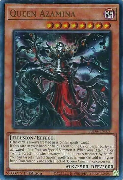 Image for Queen Azamina (SUDA-EN009) (SUDA) - YuGiOh