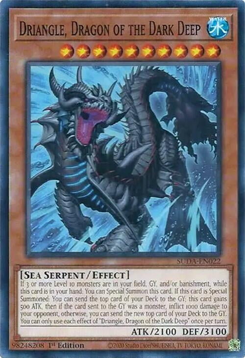 Image for Driangle, Dragon of the Dark Deep (SUDA-EN022) (SUDA) - YuGiOh