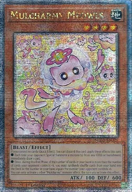 Image for Mulcharmy Meowls (Quarter Century Secret Rare) (SUDA-EN025) (SUDA) - YuGiOh