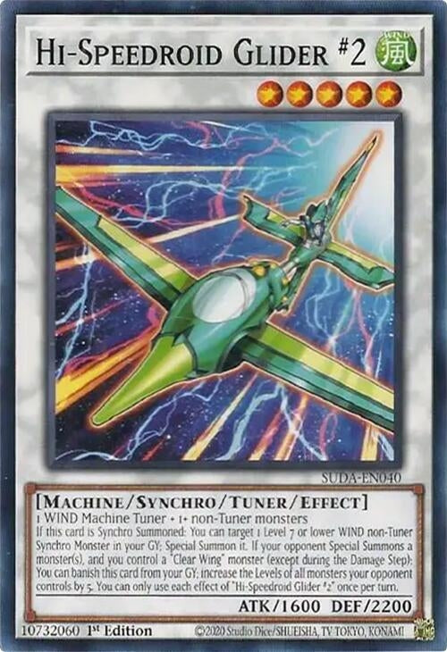 Image for Hi-Speedroid Glider #2 (SUDA-EN040) (SUDA) - YuGiOh