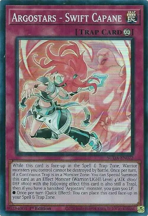 Image for Argostars - Swift Capane (SUDA-EN072) (SUDA) - YuGiOh