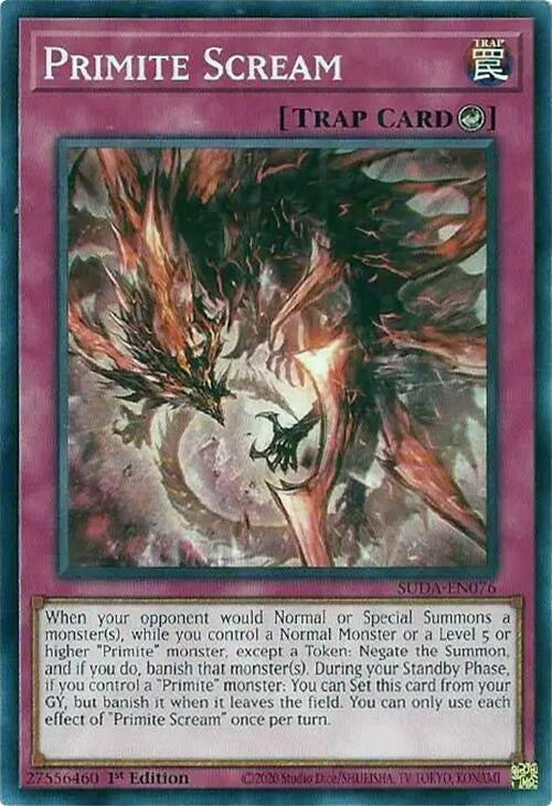 Image for Primite Scream (SUDA-EN076) (SUDA) - YuGiOh