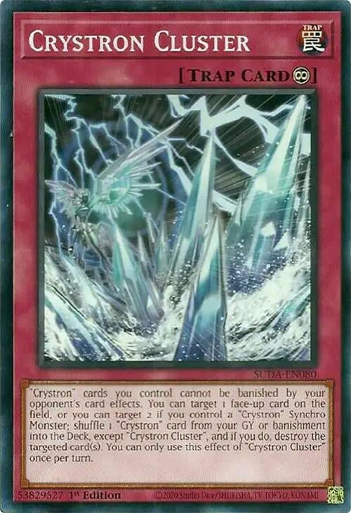 Image for Crystron Cluster (SUDA-EN080) (SUDA) - YuGiOh