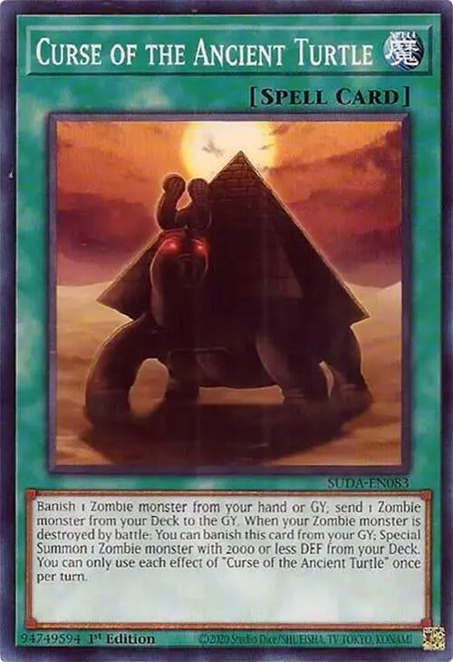 Image for Curse of the Ancient Turtle (SUDA-EN083) (SUDA) - YuGiOh