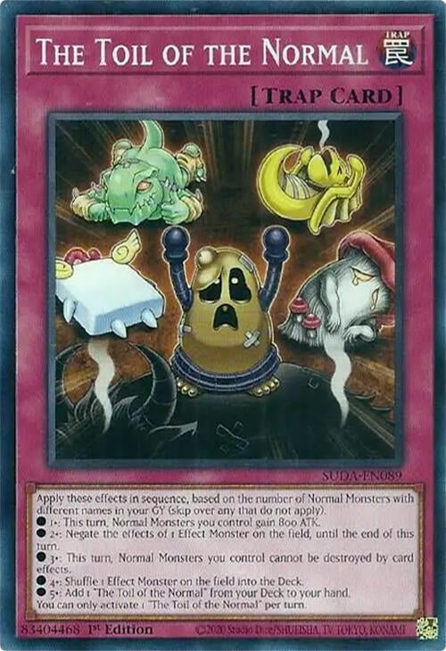 Image for The Toil of the Normal (SUDA-EN089) (SUDA) - YuGiOh
