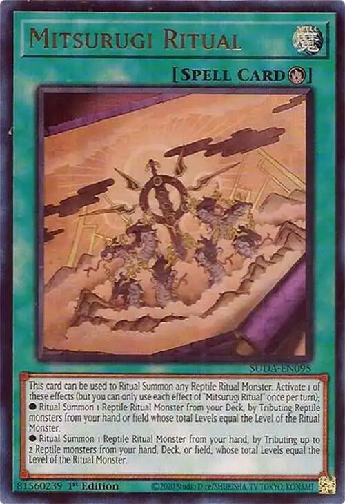 Image for Mitsurugi Ritual (SUDA-EN095) (SUDA) - YuGiOh