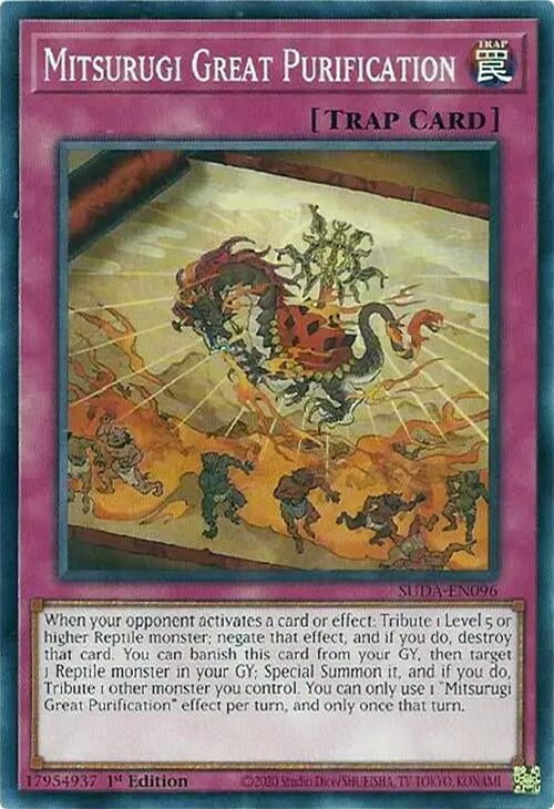 Image for Mitsurugi Great Purification (SUDA-EN096) (SUDA) - YuGiOh