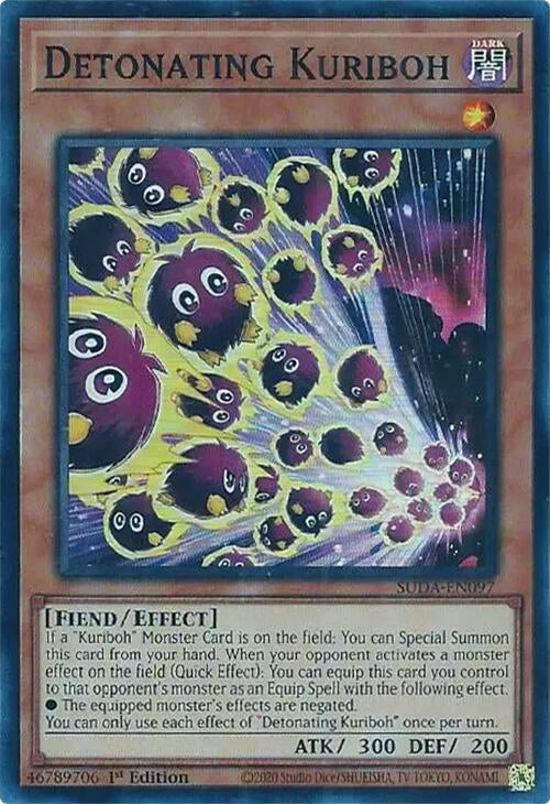 Image for Detonating Kuriboh (SUDA-EN097) (SUDA) - YuGiOh