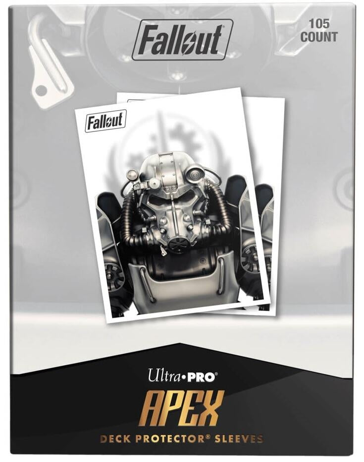 Image for Brotherhood of Steel APEX Deck Protector Sleeves for Bethesda - Fallout (105-pack) - Card Sleeves
