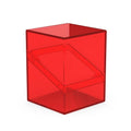 Image for Boulder Deck Case - Clear - Ruby (Holds 100+) - Deck Boxes