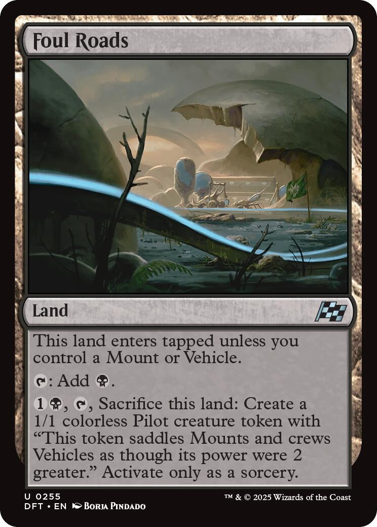 Image for Foul Roads (255) (Aetherdrift) - Magic: The Gathering