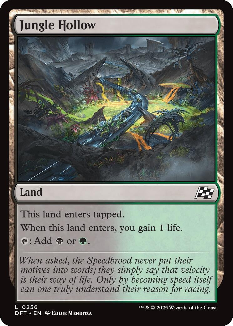 Image for Jungle Hollow (256) (Aetherdrift) - Magic: The Gathering