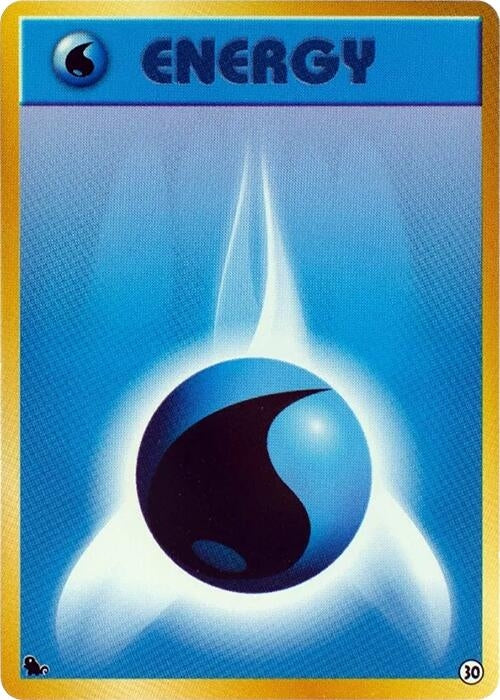 Image for Basic Water Energy - 30 (30) (Intro Pack (Squirtle)) - Pokemon Japan
