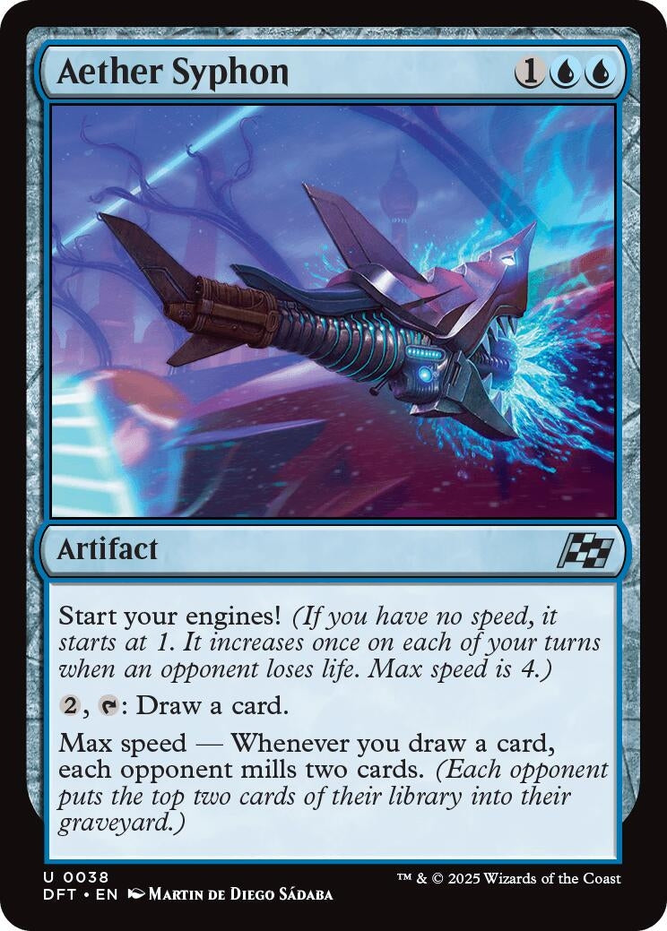 Image for Aether Syphon (38) (Aetherdrift) - Magic: The Gathering
