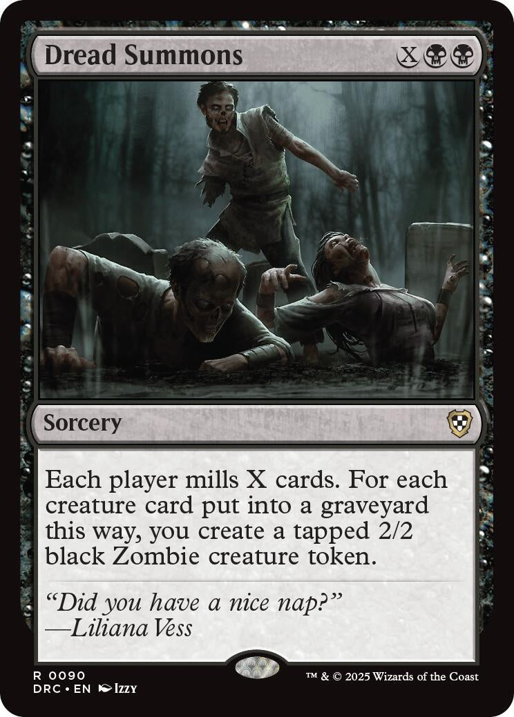 Image for Dread Summons (90) (Aetherdrift) - Magic: The Gathering