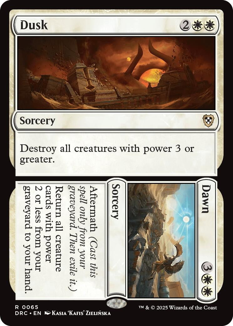 Image for Dusk // Dawn (65) (Aetherdrift) - Magic: The Gathering