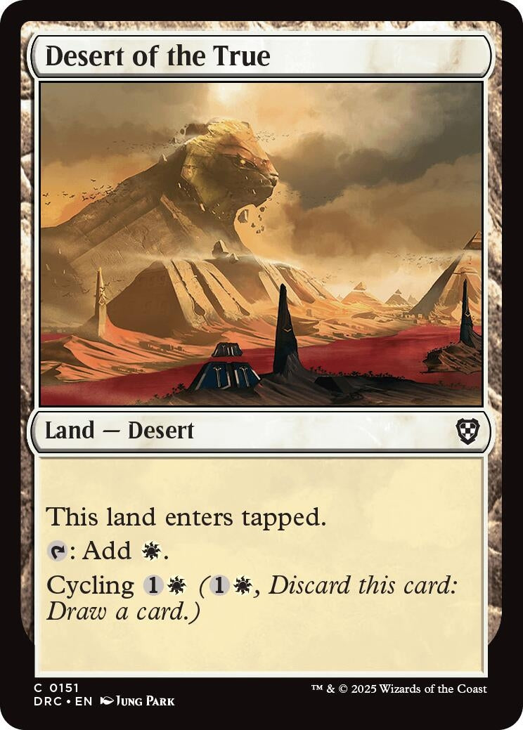 Image for Desert of the True (151) (Aetherdrift) - Magic: The Gathering