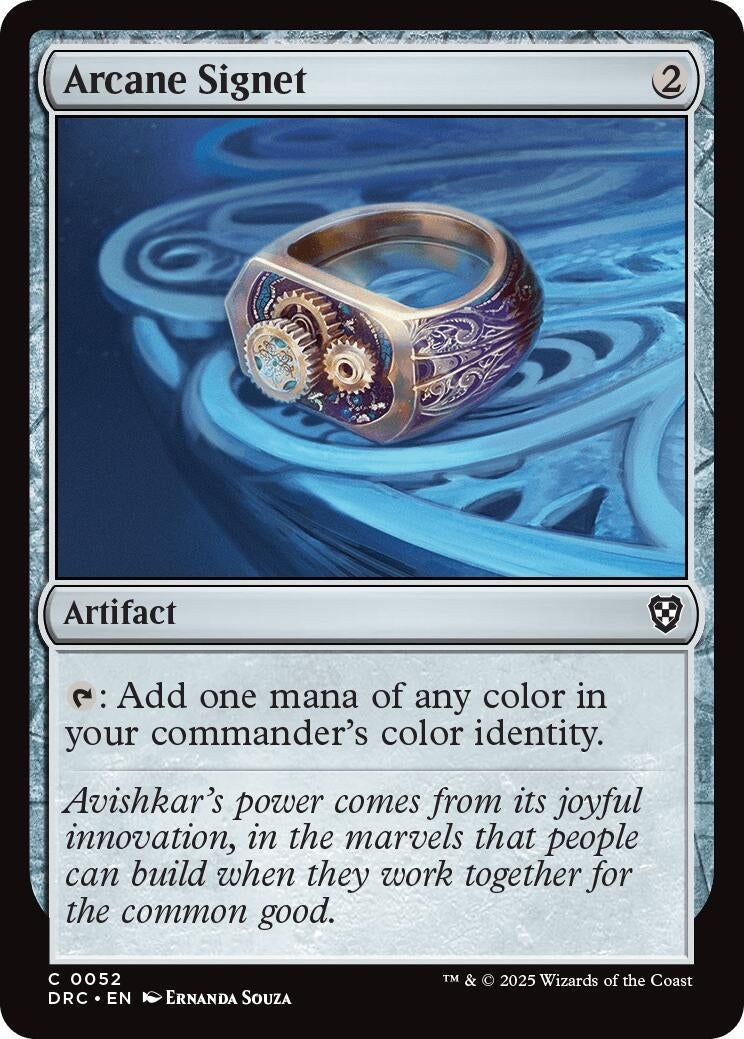 Image for Arcane Signet (0052) (52) (Aetherdrift) - Magic: The Gathering