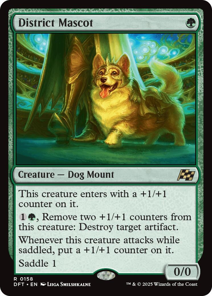 Image for District Mascot (158) (Aetherdrift) - Magic: The Gathering
