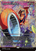 Image for Explosive Getaway (Showcase) (Fracture Foil) (413) (Aetherdrift) - Magic: The Gathering
