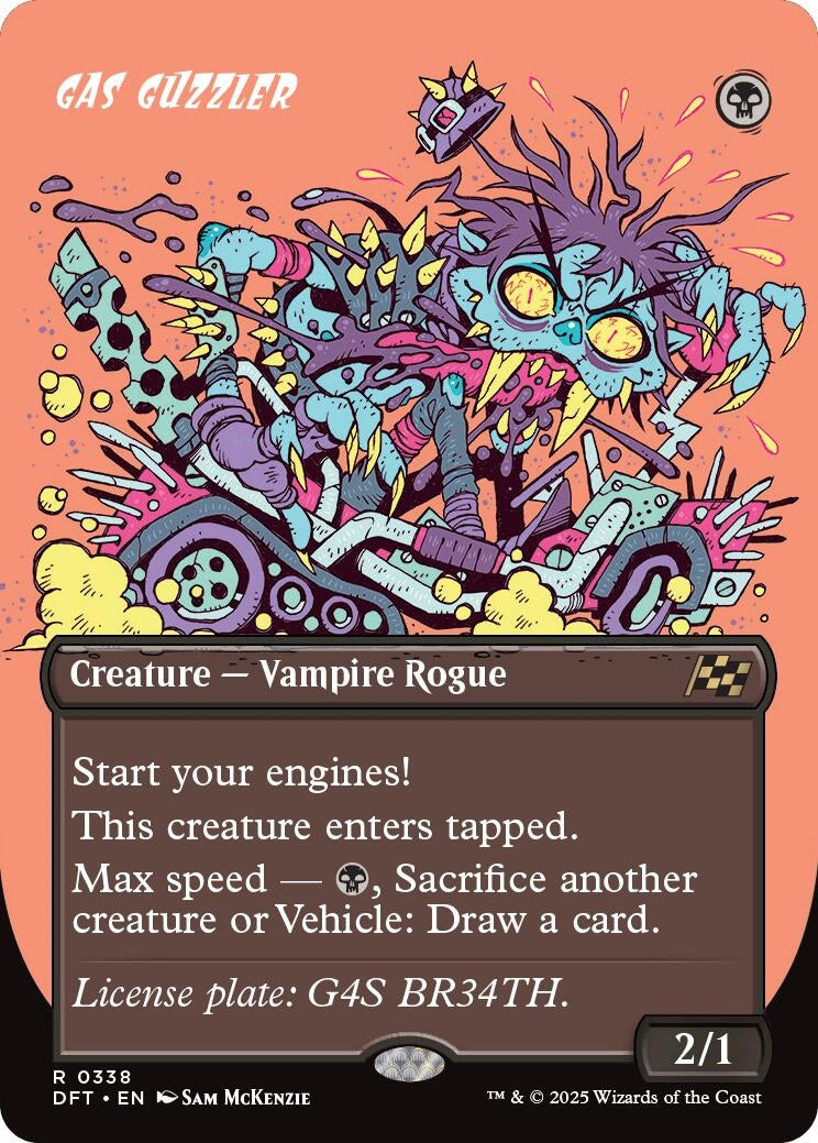 Image for Gas Guzzler (Borderless) (338) (Aetherdrift) - Magic: The Gathering