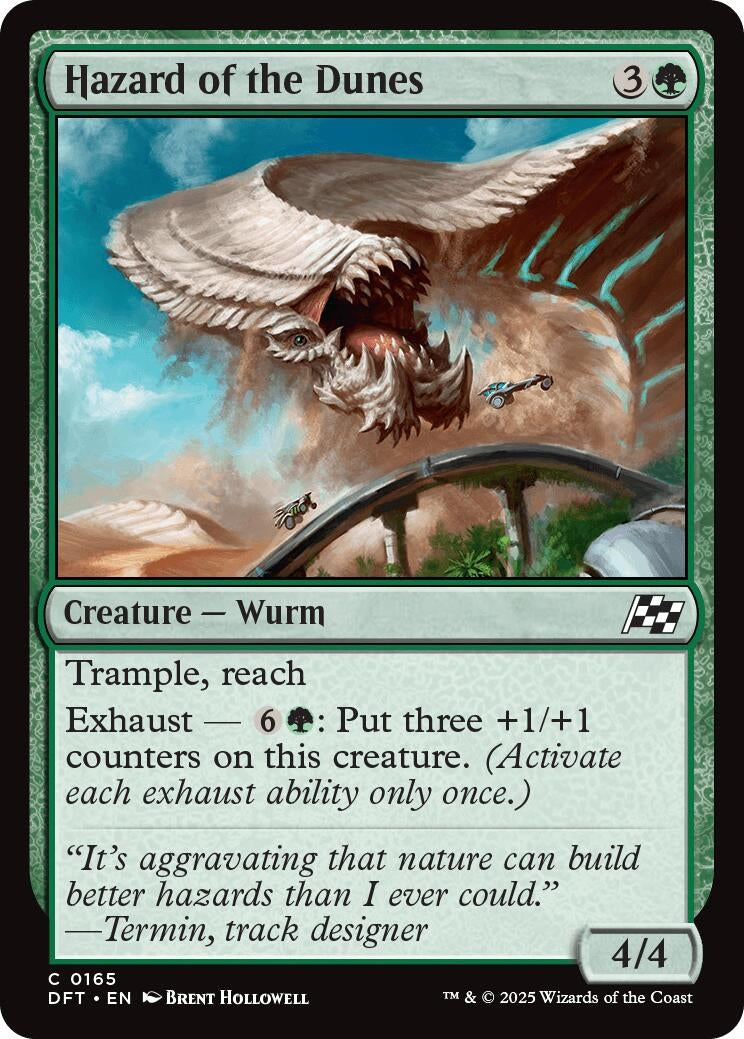 Image for Hazard of the Dunes (165) (Aetherdrift) - Magic: The Gathering