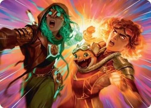 Image for Full Throttle Art Card (23) (Aetherdrift) - Magic: The Gathering