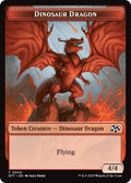 Image for Dinosaur Dragon // Treasure Double-Sided Token (4 // 11) (Aetherdrift) - Magic: The Gathering