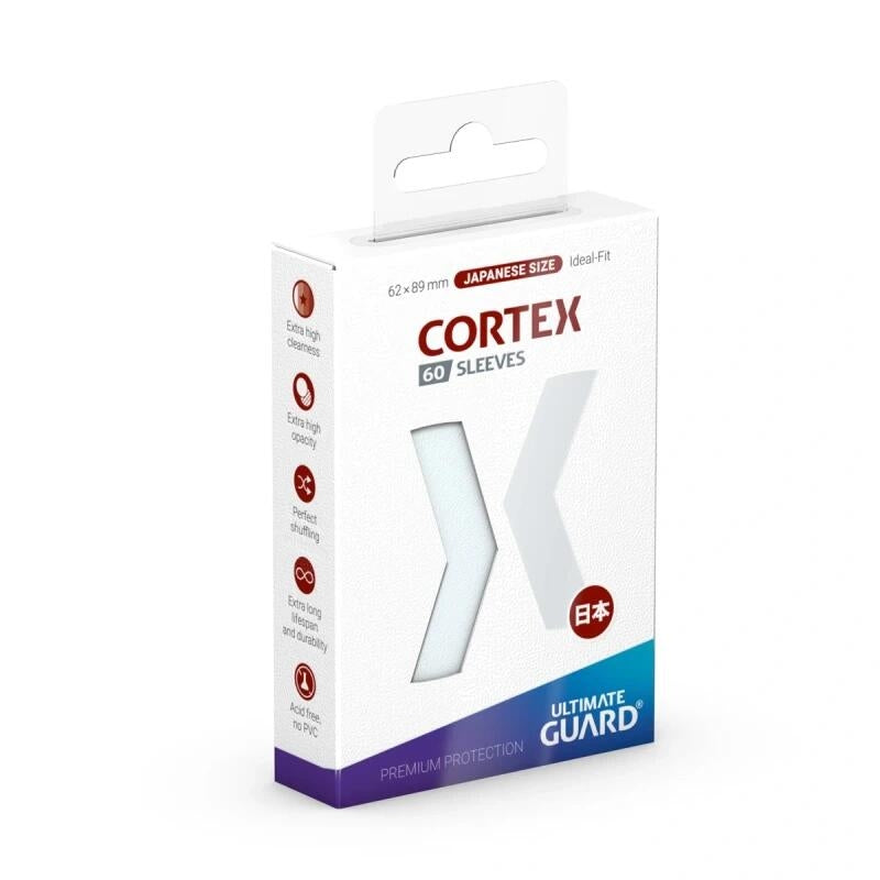 Image for Ultimate Guard Cortex Sleeves Japanese Size Glossy - Transparent (60-Pack) - Card Sleeves