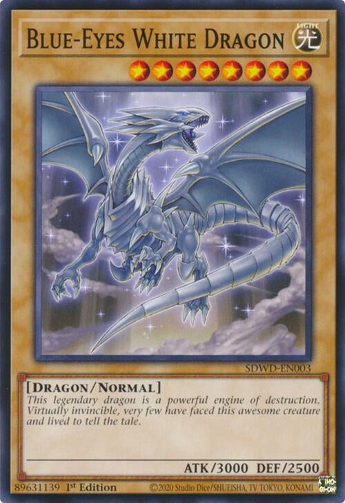 Image for Blue-Eyes White Dragon (SDWD-EN003) (SDWD-EN003) (SDWD) - YuGiOh