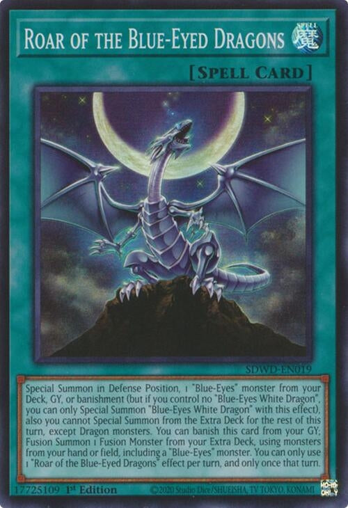 Image for Roar of the Blue-Eyed Dragons (SDWD-EN019) (SDWD) - YuGiOh