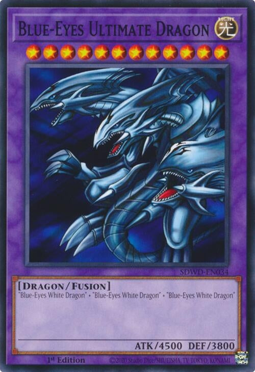 Image for Blue-Eyes Ultimate Dragon (SDWD-EN034) (SDWD) - YuGiOh
