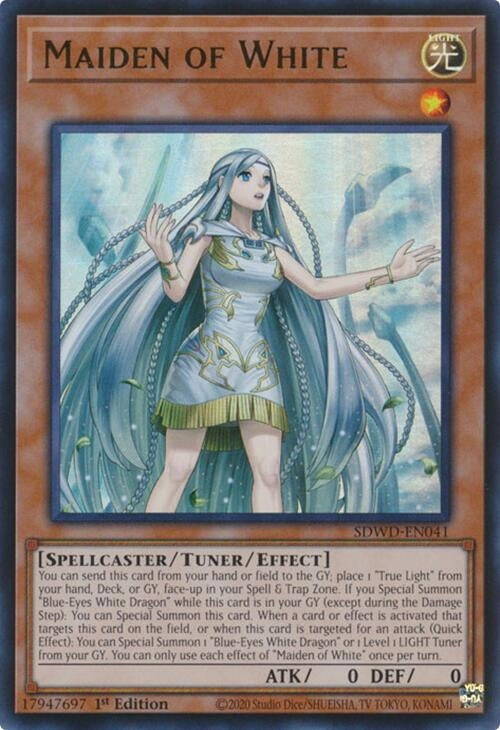 Image for Maiden of White (SDWD-EN041) (SDWD) - YuGiOh