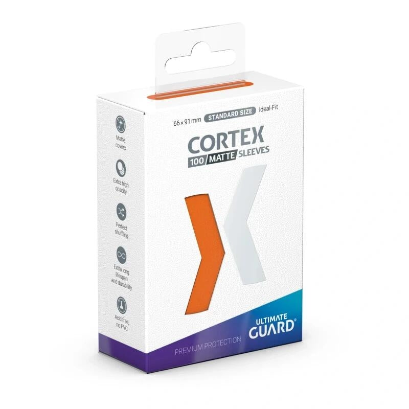 Image for Cortex Sleeves Standard Size - Matte Orange (100ct.) - Card Sleeves