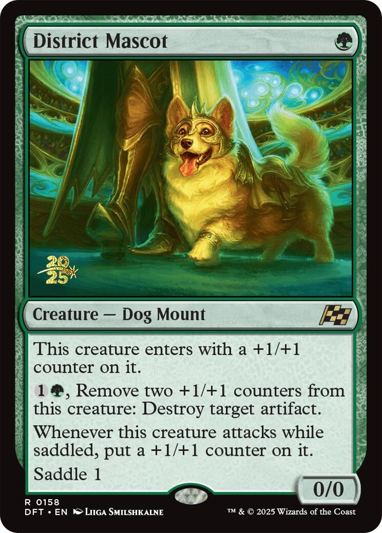 Image for District Mascot (158) (Prerelease Cards) - Magic: The Gathering