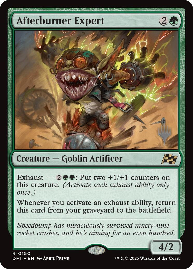 Image for Afterburner Expert (150) (Aetherdrift) - Magic: The Gathering