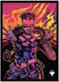 Image for Aetherdrift - Borderless Racer 4: Far Fortune End Boss Standard Deck Protector Sleeves for Magic: The Gathering (100-pack) - Card Sleeves