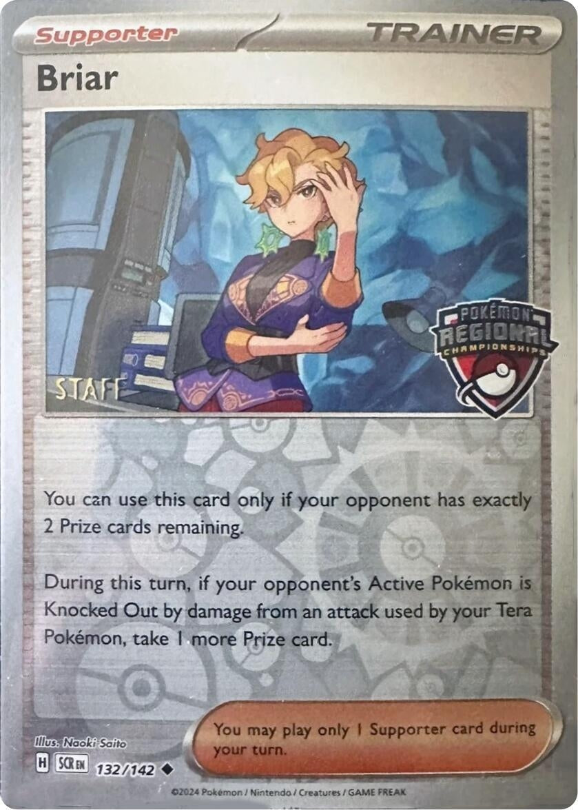 Briar - 132/142 (Regional Championship) [Staff] (132/142) (PR)