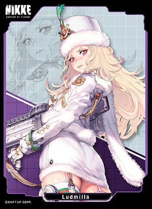 Image for Chara Sleeve Collection Matte Series No.MT2050: Goddess of Victory: Nikke - Ludmilla (65-Pack) - Card Sleeves