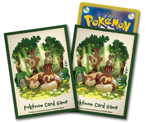Image for Pokemon TCG: Pokemon Center Exclusive - Furret & Sentret   (64 Pack) - Card Sleeves