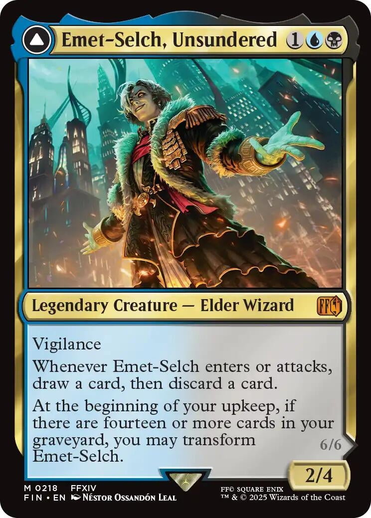 Image for Emet-Selch, Unsundered (218) (FINAL FANTASY) - Magic: The Gathering