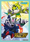 Image for Digimon Card Game Official Sleeves - 25-26 Regionals (5-Pack) - Card Sleeves